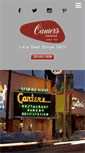 Mobile Screenshot of cantersdeli.com